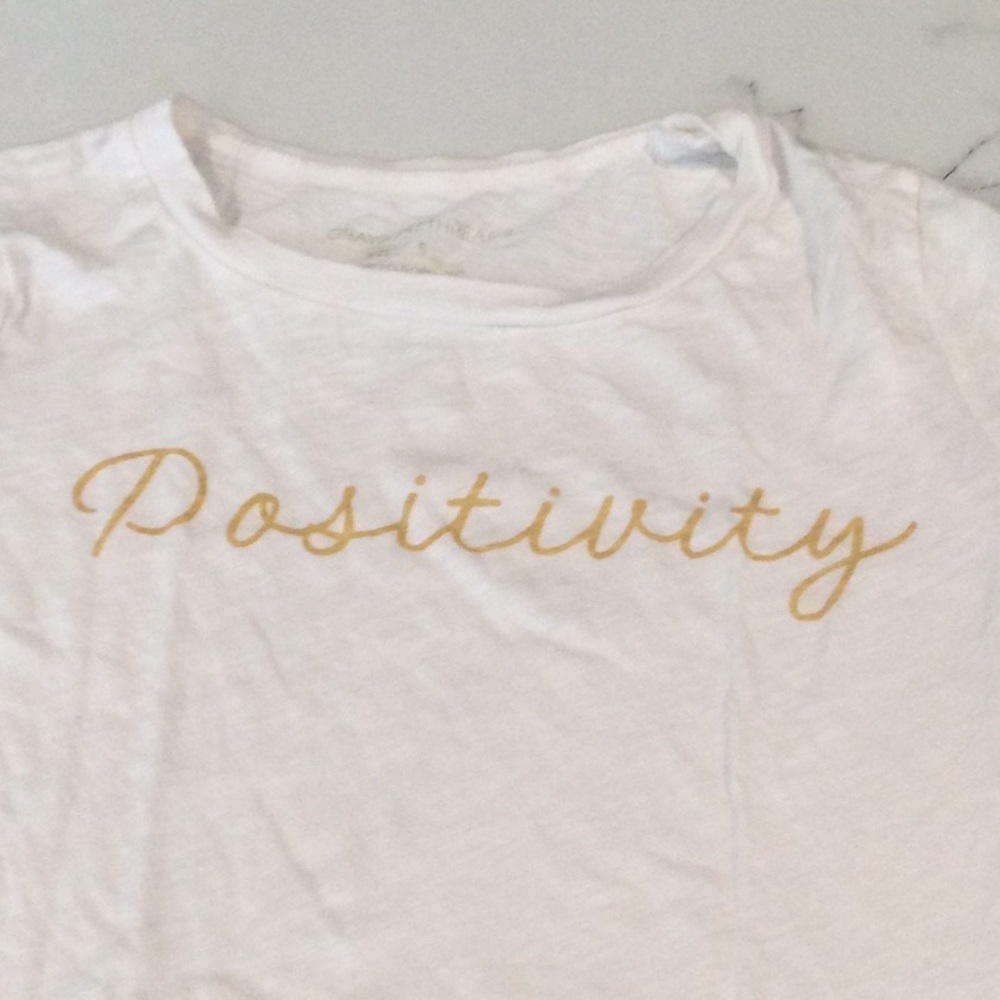 POSITIVITY GRAPHIC TSHIRT